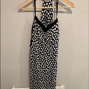 Black Polkadot Dress With Bra!